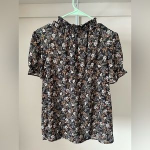 Floral bohme blouse